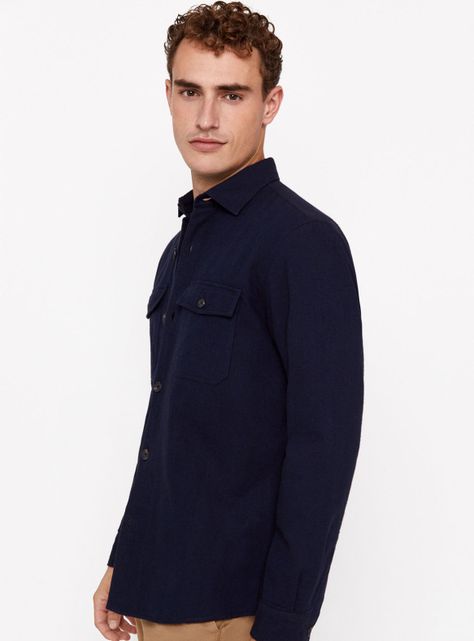 Sobrecamisa Acolchada Lisa-1