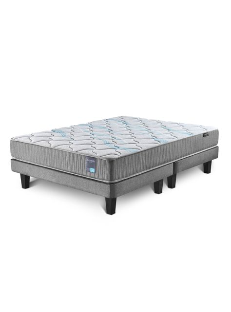 Cama Europea Coldness Base Dividida 2 Plazas-0
