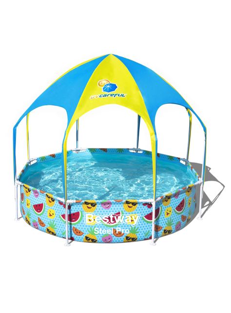 Piscina Steel Pro Toldo UV Careful™ 51x244 cm-0
