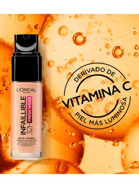 Base Infallible 32h Fresh Wear 260 Soleil Dore 30 g-5