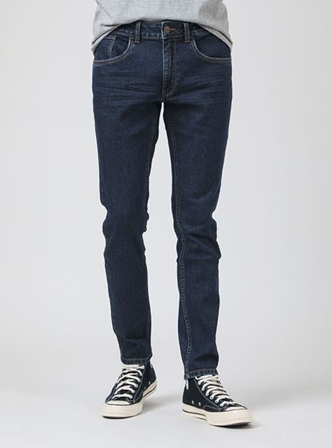Jeans Wrme Tiro Medio Skinny Fit-0