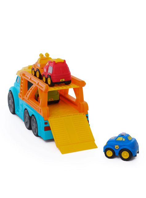 Camión Transportador Con Autos-2