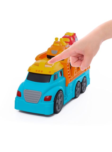 Camión Transportador Con Autos-3