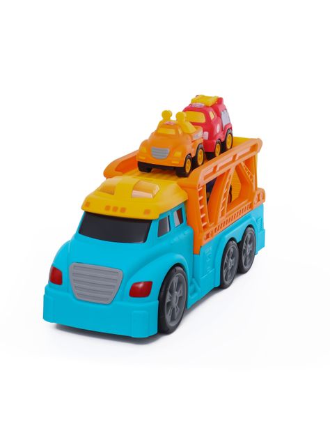 Camión Transportador Con Autos-0