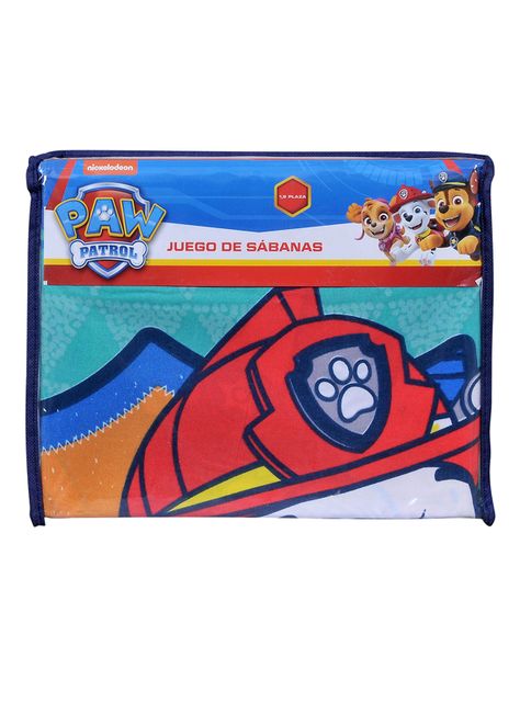Sábana MF Single Paw Patrol Triángulo-1