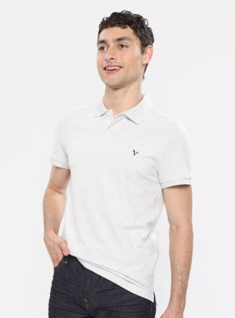 Polera Cuello Polo Slim Flex-0