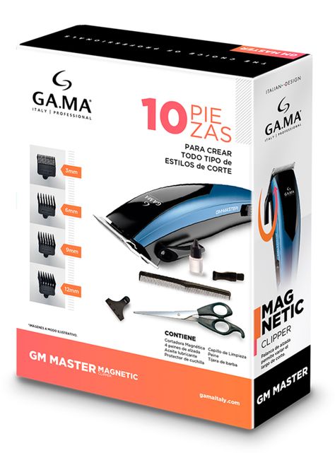 Cortapelos GM Master Motor Magnético 10 Piezas-5
