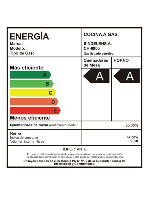 Cocina Sindelen a Gas 4 Quemadores CH-6900IN Grill-3