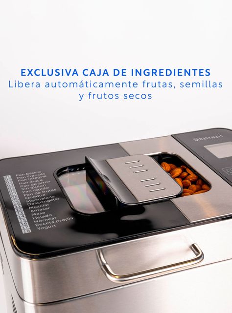 Máquina de Pan Multi Bread 1 kg Gris-6
