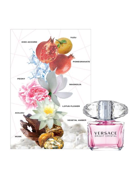 Perfume Versace Bright Crystal Mujer EDT 90 ml-2