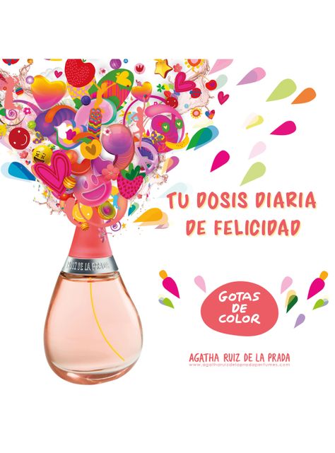Perfume Agatha Ruiz De La Prada Gotas de Color Mujer EDT 50 ml-3