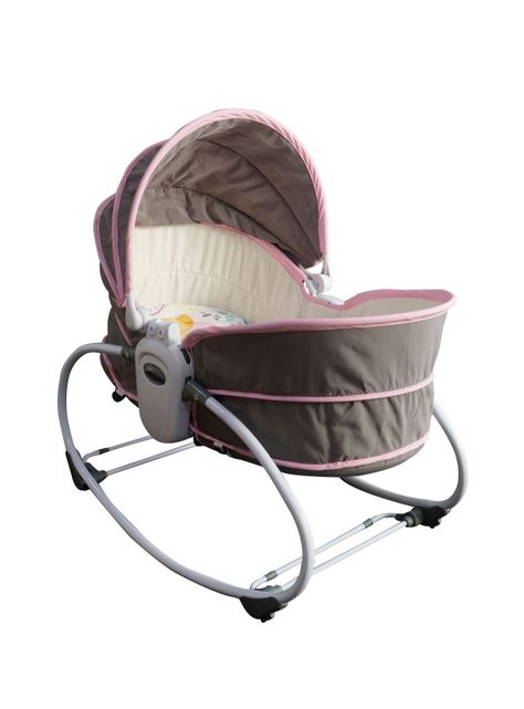 Silla Kidscool Mecedora Baby Rocking Rosada-0