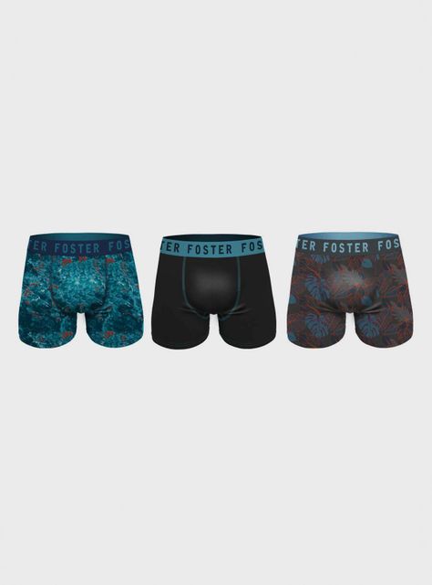 Tripack Boxer Print Variado-0