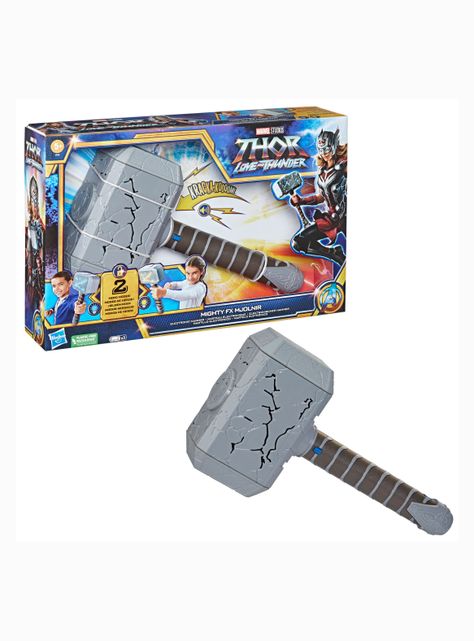 Figura de Acción Thor Martillo Electrónico Mjolnir-1