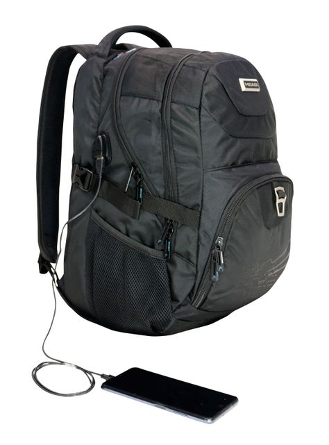 Mochila Notebook Q7 USB Negro-2