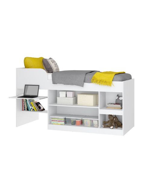 Cama Multifuncional Blanca Kidscool-2
