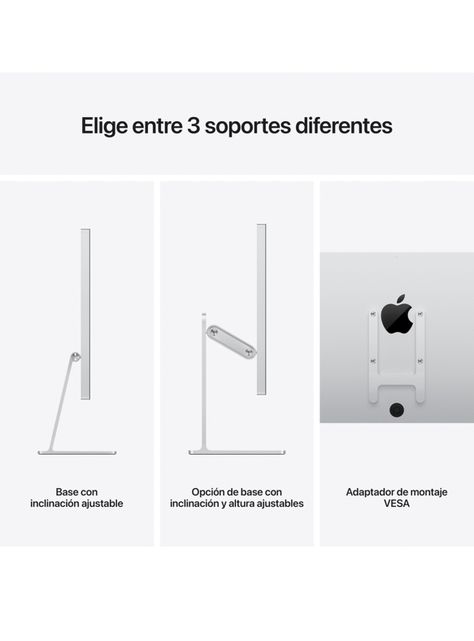 Monitor Studio Display Vidrio Estándar Soporte con Inclinación Ajustable-9