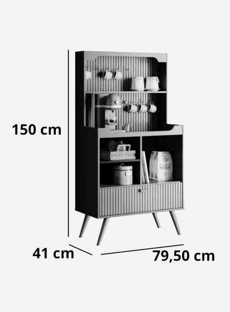 Mueble para Café Rubi 1 Puerta-1