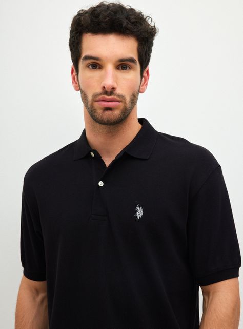 Polera Piqué Manga Corta Logo-2