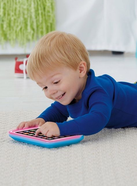 Juguete de Aprendizaje Ríe y Aprende Tablet Azul-1