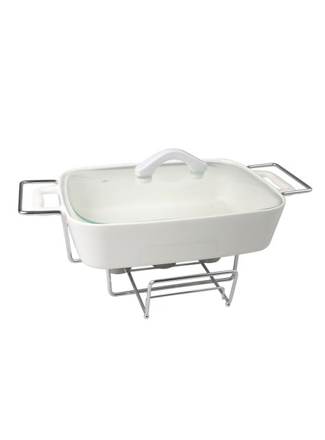 Fuente de Horno Rectangular con Base Metálica-1