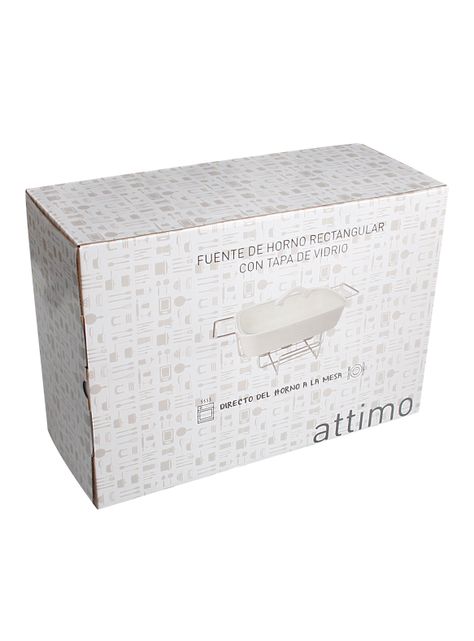 Fuente de Horno Rectangular con Base Metálica-3