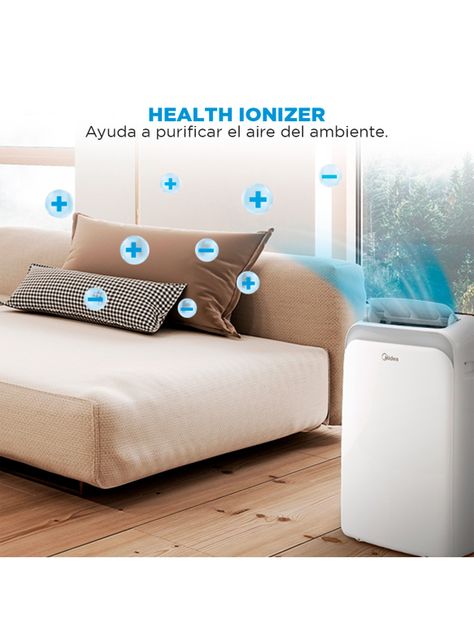Aire Acondicionado Portátil Frío/Calor 12000 BTU WiFi MPPD-12KHRN1W-5