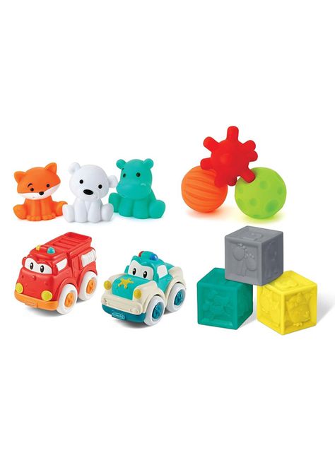 Juguete de Estimulacion Bebe Bloques 1° PlaySet Infantino-0