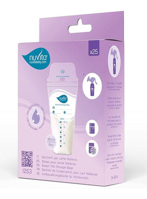 Bolsas Contenedoras de Leche Materna Nuvita-1