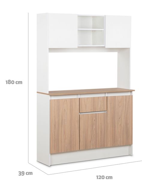 Mueble Cocina Capri 5 Puertas 1 Cajón-1