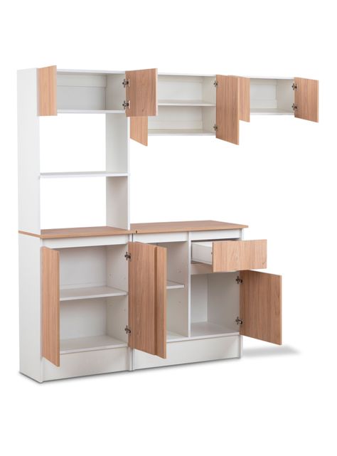 Mueble Cocina Montenegro 10 Puertas 1 Cajón-2