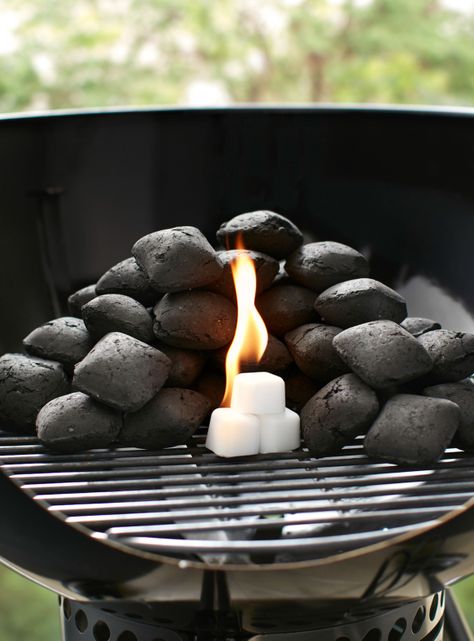 24 Cubos 100% Vegetal Para Encender Carbón Weber-2