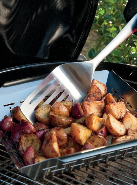 Canastilla Weber Para Verduras Acero Inoxidable Parrillas-2