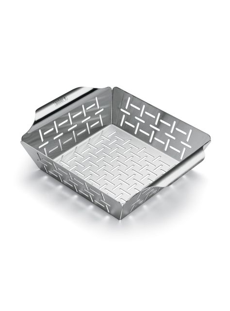 Canastilla Weber Para Verduras Acero Inoxidable Parrillas-0