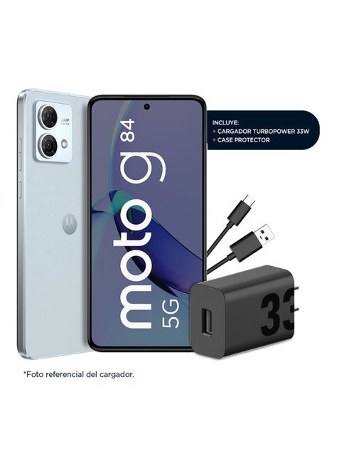Smartphone Moto G84 5G 256GB 6.5" Azul Liberado-3