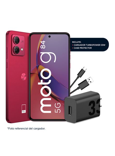 Smartphone Moto G84 5G 256GB 6.5" Magenta Liberado-2