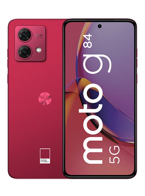 Smartphone Moto G84 5G 256GB 6.5" Magenta Liberado-0
