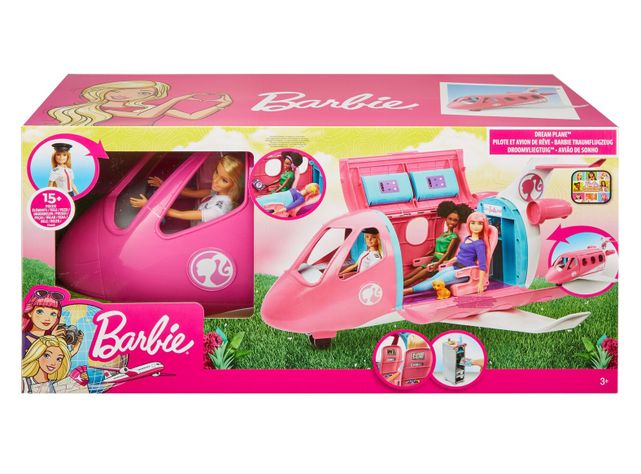 Barbie Jet de los Sueños con Muñeca-1