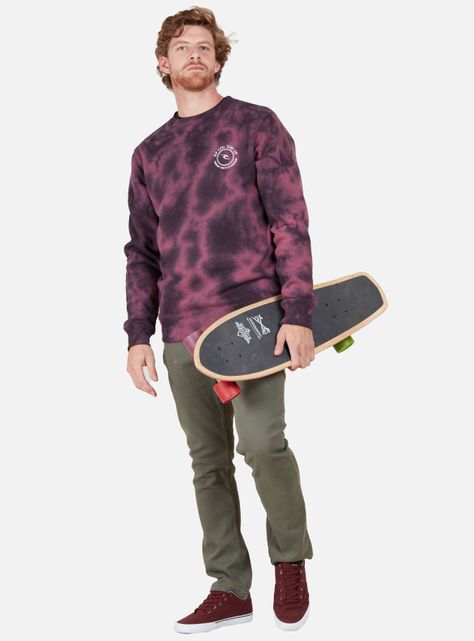 Polerón Estilo Tie Dye Cuello Redondo-3