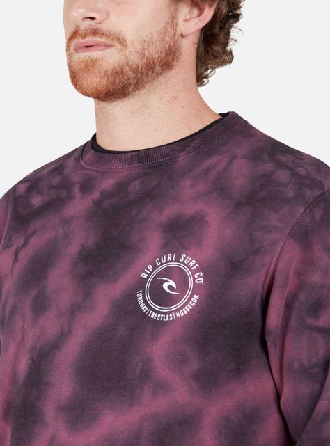Polerón Estilo Tie Dye Cuello Redondo-2