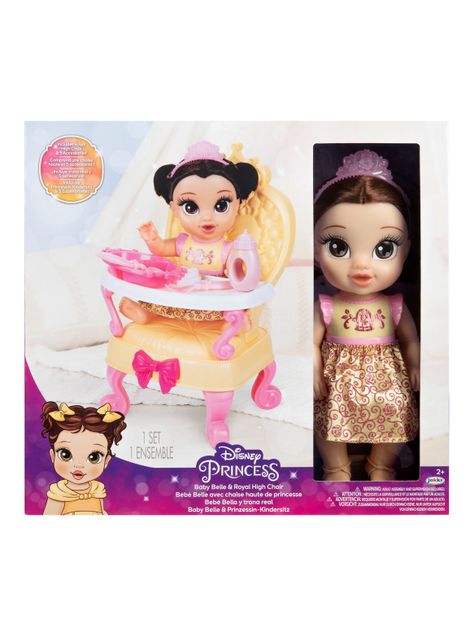 Muñeca Princesa Bebé con Trono Real-2