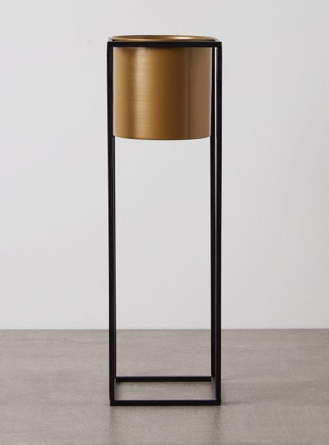 Porta Planta Dorado 56.5 cm-1