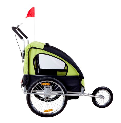 Baby Kidscool Trailer V1 Verde-3