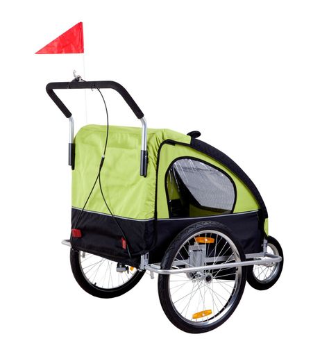 Baby Kidscool Trailer V1 Verde-4
