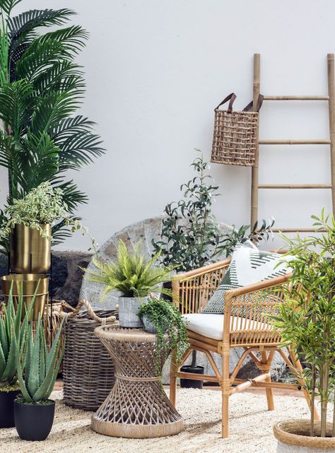 Escalera Decorativa Bamboo 180 cm-4