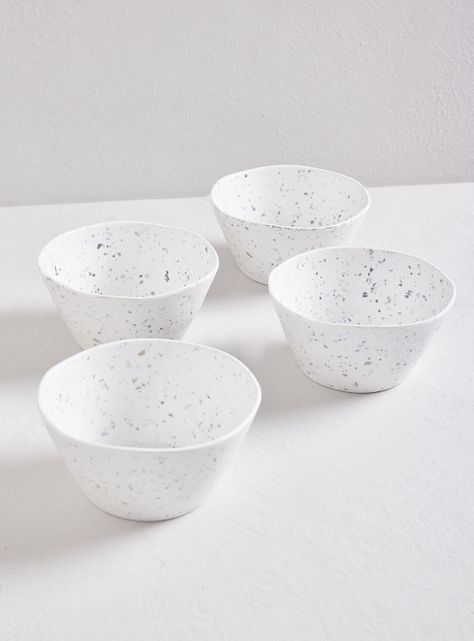 Set 4 Bowls Melamina Puntos-0