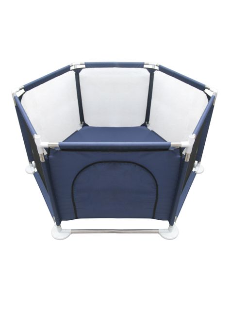 Corral Madera Forma Hexagonal Plegable-1
