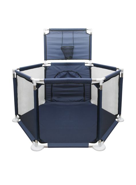 Corral Madera Forma Hexagonal Plegable-0