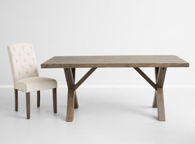Juego de Comedor Cruzeta Madera + 6 Sillas-2