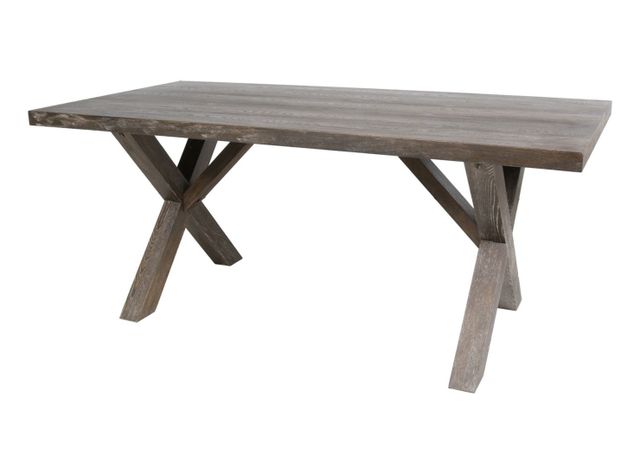 Juego de Comedor Cruzeta Madera + 6 Sillas-5
